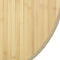 vidaXL - Vloerkleed - rond - 60 - cm - bamboe - lichtnaturel