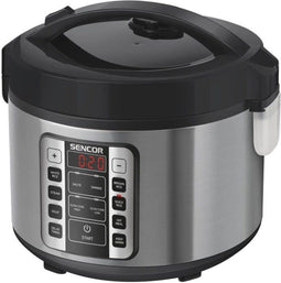 Multifunctionele rijstkoker - SENCOR - SRM 3151BK - 700 W - 1,5 L - RVS
