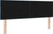 vidaXL - Hoofdbord - Diamantblok - Ontwerp - Blauw - 140 - cm - Stof