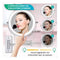 Make-Up Spiegel - Batterij - Chroom - 1-5x Vergroting