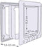 Trixie 4-Weg Huisdierluik Elektromagnetisch Wit - 21 X 24 CM