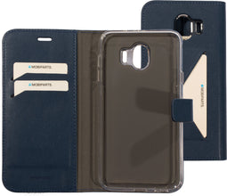Mobiparts Classic Wallet Case - Samsung Galaxy J4 (2018) - Ruimte voor pasjes - Blauw