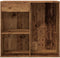 vidaXL - Cosmeticakast - 80x40x75 - cm - bewerkt - hout - oud - houtkleurig