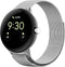imoshion Milanees magnetisch bandje - Geschikt voor Google Pixel Watch / Watch 2 / Watch 3 (41 mm) - Zilver