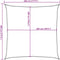vidaXL - Zonnezeil - 160 - g/m² - vierkant - 4,5x4,5 - m - HDPE - zandkleurig