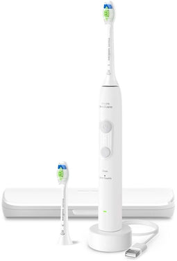 Philips Sonicare 4100 HX4044/41 - Tandenborstel - Poetsdruksensor W2 Optimal White - Wit