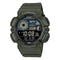 Casio Casio Collection WS-1500H-3BVEF Horloge - Kunststof - Groen - Ø 46 mm