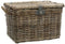 New Looxs Melbourne Medium Fietsmand Voordrager - 24 liter - Rotan - Grijs