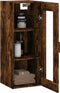 vidaXL - Hangkast - 34,5x34x90 - cm - gerookt - eikenkleurig