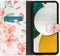 iMoshion Hoesje Geschikt voor Samsung Galaxy A34 (5G) Hoesje Met Pasjeshouder - iMoshion Design Softcase Bookcase - Roze / Blossom Watercolor