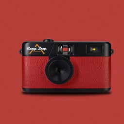 Camp Snap V105 - Camera - Schermvrij - Crimson Red