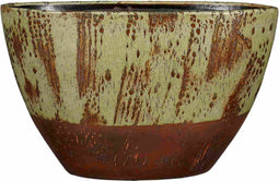 Mica Decorations Bloempot Frederique - 41x41x26 cm - Terracotta - Groen