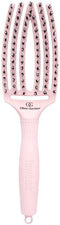 Olivia Garden Fingerbrush Combo - Anti-klit borstel - Geïoniseerd nylon - Pastel Pink