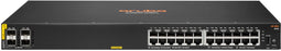 HPE Aruba 6100 - Switch - 24G PoE 370W 4SFP+ - 1U High