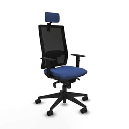 Bureaustoel Piqueras y Crespo 1D066N2 Marineblauw