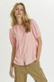 CULTURE CUasmine - Dames Blouse - Relaxed fit 3/4 mouwen - Maat L