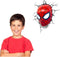 Marvel Spider-Man 3D Deco Light - Wandlamp Draadloos - Inclusief 'crack sticker' - Spider-Man Face