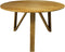 Ronde eettafel - ø130x78 - Naturel - Teak