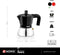 Monix M863009 handmatig koffiezetapparaat Moka Express 0,47 l Zwart