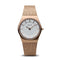 BERING 11930-366 - Polshorloge - Roestvrij staal - Ø 30 mm - Rosékleurig