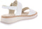 Gabor 22.744.60 - Dames Sandalen - Verstelbare klitteband - Wit