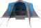 vidaXL - Koepeltent - 6-persoons - waterdicht - blauw