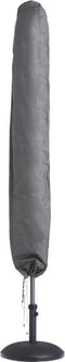 Perel Buitenhoes - Parasolhoes - Weer- en uv-bestendig - Grijs 220 cm x 40 cm