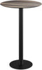 Urban Statafel Zwart Frame + Tropical Wood HPL 70 cm - Essentials 130041270