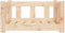 vidaXL - Hondenmand - 55,5x45,5x28 - cm - massief - grenenhout