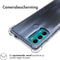 iMoshion Hoesje Geschikt voor Motorola Moto G60 Hoesje Siliconen - iMoshion Shockproof Case - Transparant