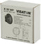 Visaton K 50 WP - Mini-luidspreker 2W 8 Ω - Vochtbestendig UV-bestendig - Zwart