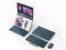 Lenovo Yoga Book 9 13IMU9 (83FF002WMH) - Multimode laptop - 2x 13,3