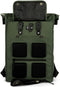 Gerecyclede shopper fietstas Urban Proof Rolltop Backpack 20L 34 x 13 x 46 cm - Groen