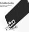 Accezz Samsung Galaxy S21 - Back Cover - Premium Leather Card Slot - Zwart