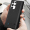 Lunso - Battery Power Case hoes - Geschikt voor Samsung Galaxy S22 Ultra - 5000 mAh - Zwart
