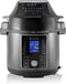 Saaf Multicooker - 5.8L - Airfryer Slowcooker Rijstkoker Stomer Snelkookpan - Zwart