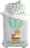 Dekbedovertrek set HappyFriday Happynois Air Balloon Multicolour Bed van 80 2 Onderdelen