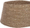 House of Seasons Kerstboomrok - H26 x Ø50 cm - Zeegras - Naturel Bruin