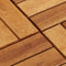 vidaXL - Terrastegels - 30 - x - 30 - cm - Acacia - set - van - 20