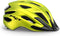 MET Crossover - Fietshelm Unisex - Veilig met LED-licht en ventilatieopeningen - Lime Yellow Metallic Matt
