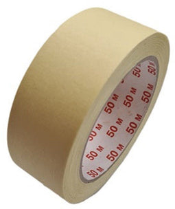 Tape crêpe 38mm x 50 meter afplakband