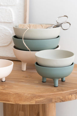 J-Line kom Rond - aluminium - mix - small - 3 stuks