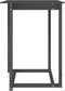 vidaXL - Bartafel - 80x80x110 - cm - massief - grenenhout - grijs