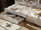 EMILKA - Stapelbed - 90x200 cm - 3 persoons - wit