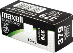 Maxell 18293000 - SR521SW Wegwerpbatterij - 1,55 V 16 mAh - Zilver (10 stuks)