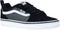 Vans Youth Filmore Jongens Sneakers - (Suede/Canvas) Black/Pewt - Maat 39