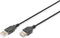 Digitus AK-300200-018-S - USB 2.0 verlengkabel - 180 cm - Grijs Zwart