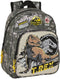 Schoolrugzak Jurassic World Warning Grijs 27 x 33 x 10 cm