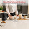 AoraKitchen Melkopschuimer - 5-in-1 - 500 ml - Zwart