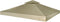 vidaXL - Vervangend - tentdoek - prieel - 310 - g/m² - 3x3 - m - beige